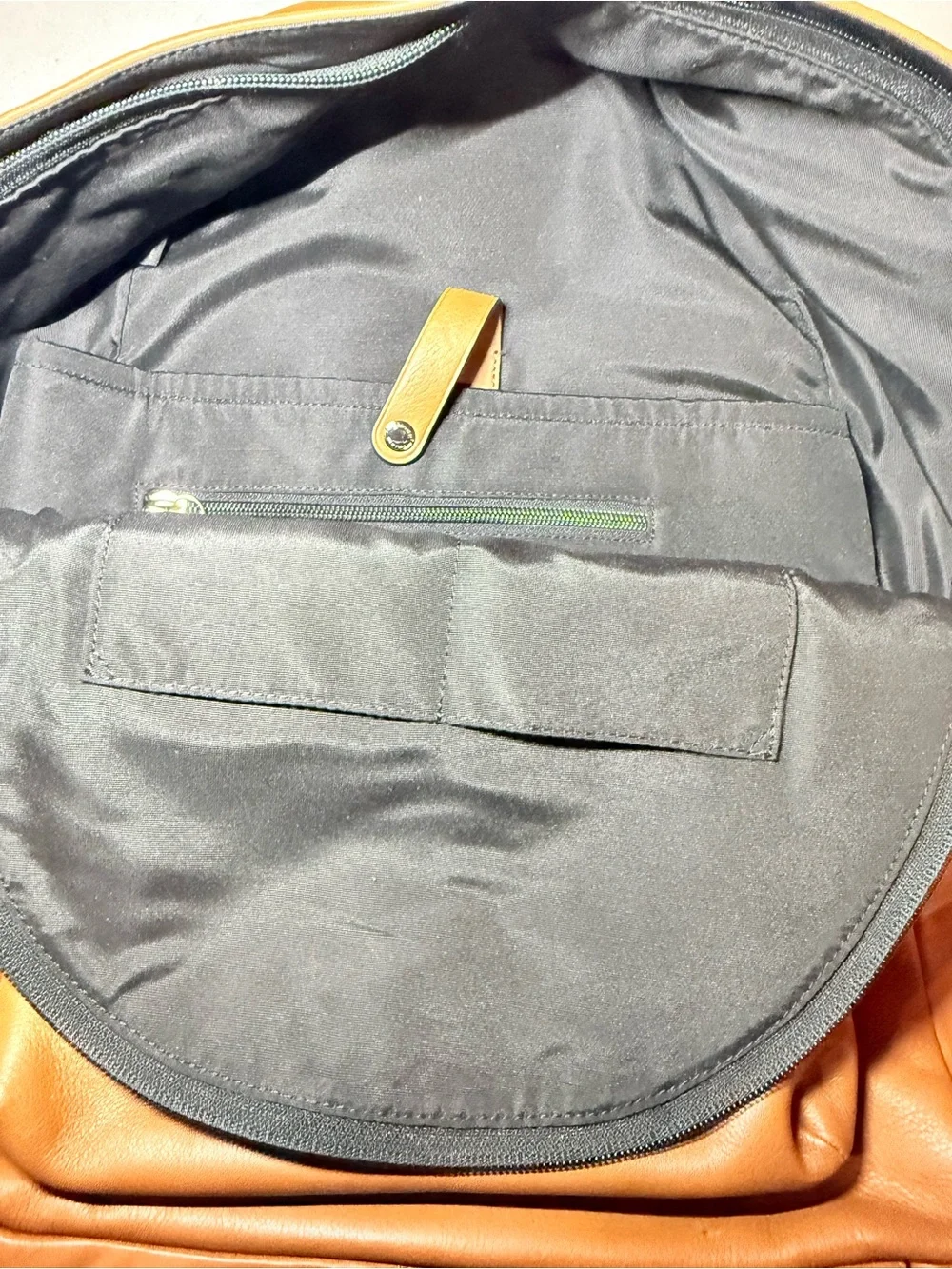 Coach sleek leather